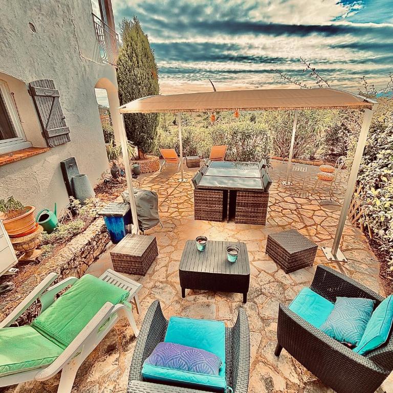 Maison au calme dans résidence privée avec piscine vue mer - Casa Vacanze con 3 Camere da Letto - 3