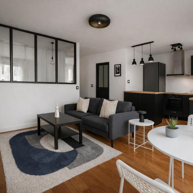 Splendide et moderne appartement à Paris - One-Bedroom Apartment - 7