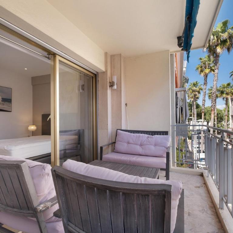 Centre Juan-les-pins Diego Suarez - Appartement 2 Chambres Deluxe avec Balcon - 12