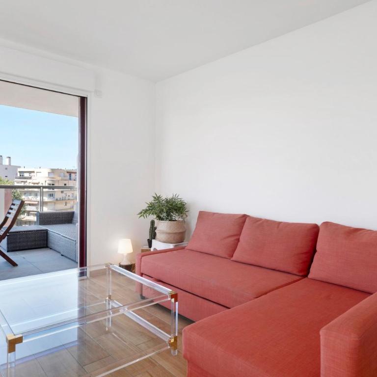Centre juan les pins 2P pkg Elfira - Superior Apartment with City View - 17