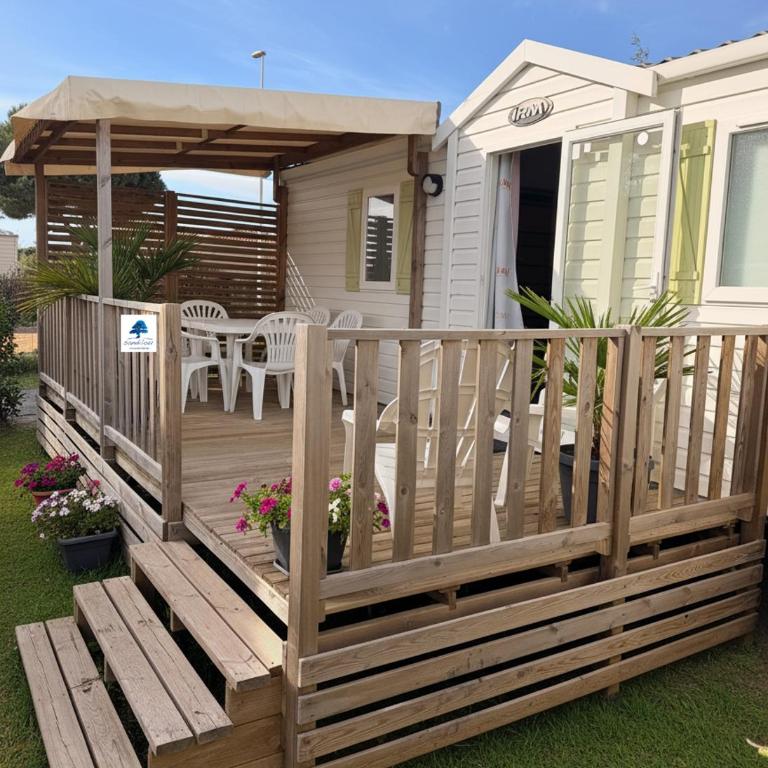 Mobilhome Sea & Sun - Camping avec piscine à Port-la-Nouvelle - Mobile Home - 1