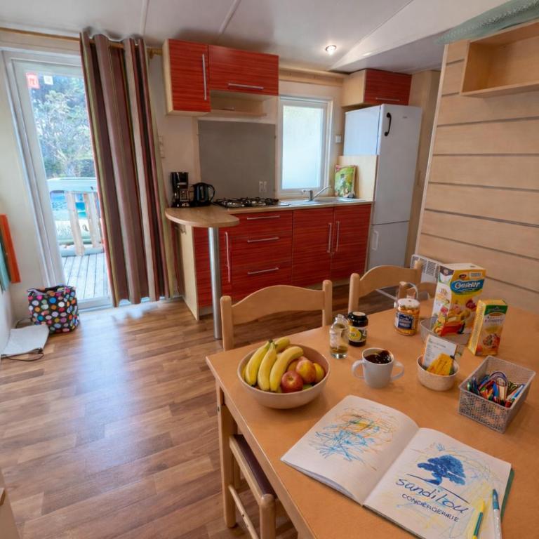 Mobilhome Sea & Sun - Camping avec piscine à Port-la-Nouvelle - Mobile Home - 3