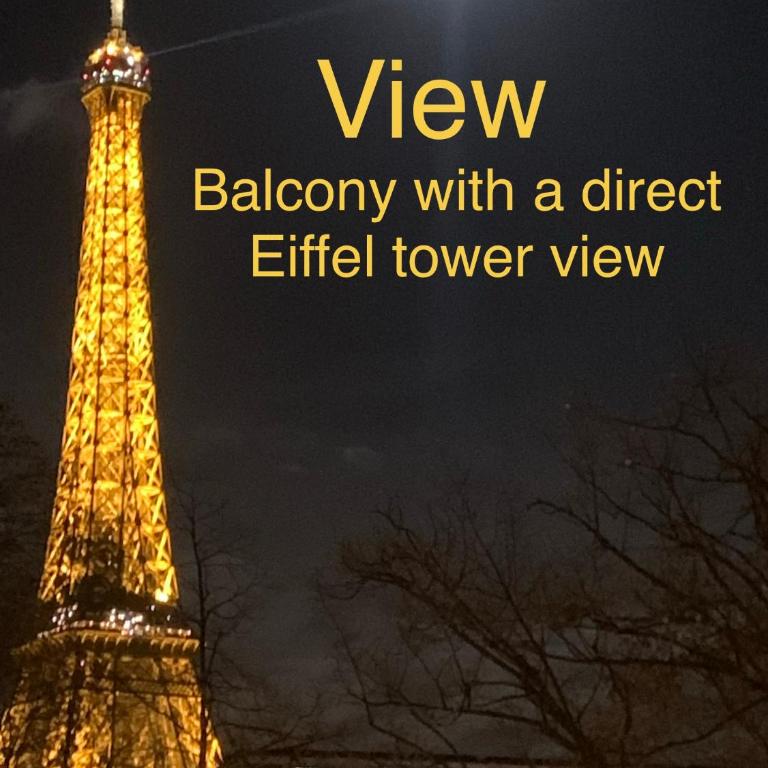 Appartement devant la Tour Eiffel et Seine - Appartamento con 3 Camere da Letto e con Vista - 1