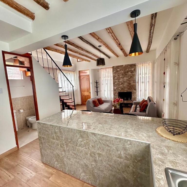 Large house in Pisac - quiet, stylish with fireplace - Casa de 2 dormitorios - 24