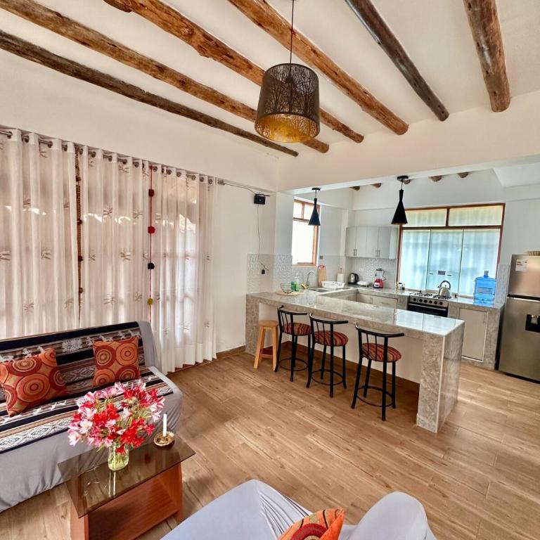 Large house in Pisac - quiet, stylish with fireplace - Casa de 2 dormitorios - 64