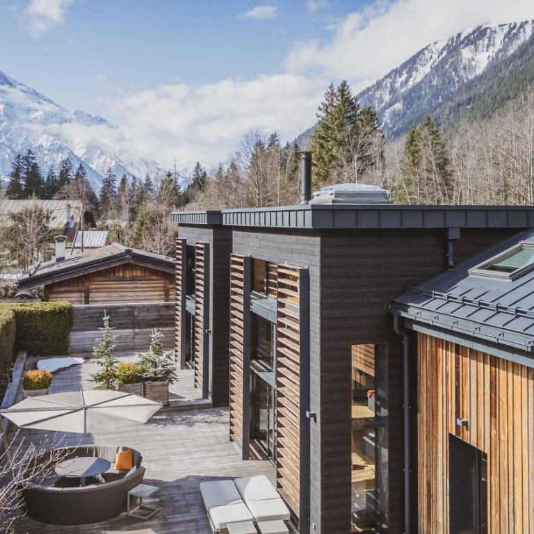 Chalet contemporain vue montagne - Chalet - 2