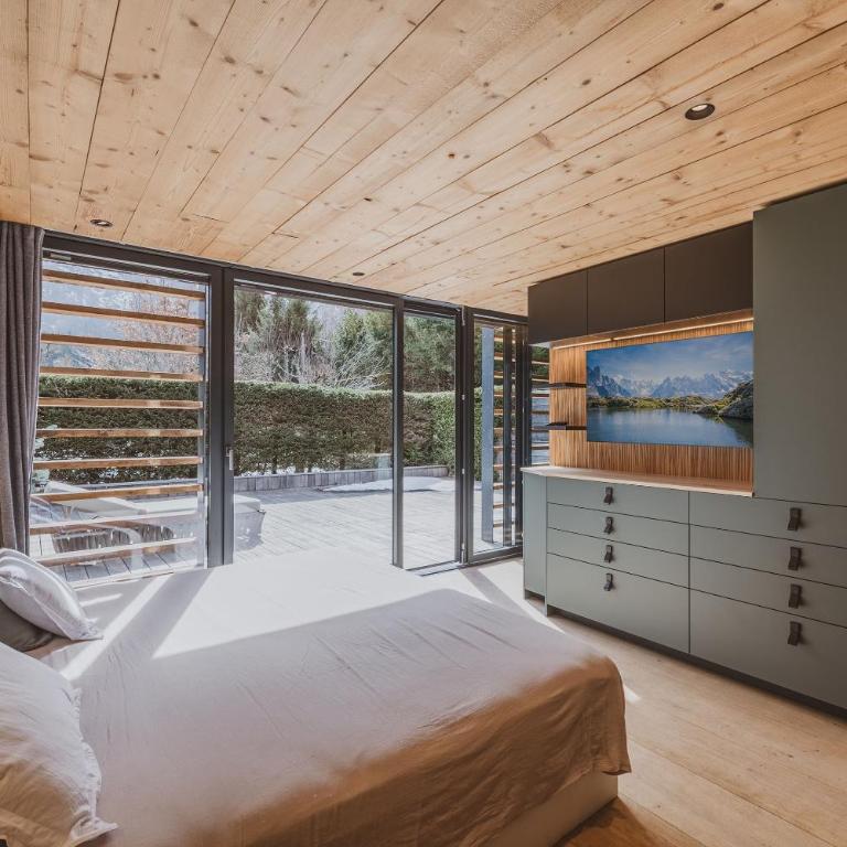 Chalet contemporain vue montagne - Chalet - 7