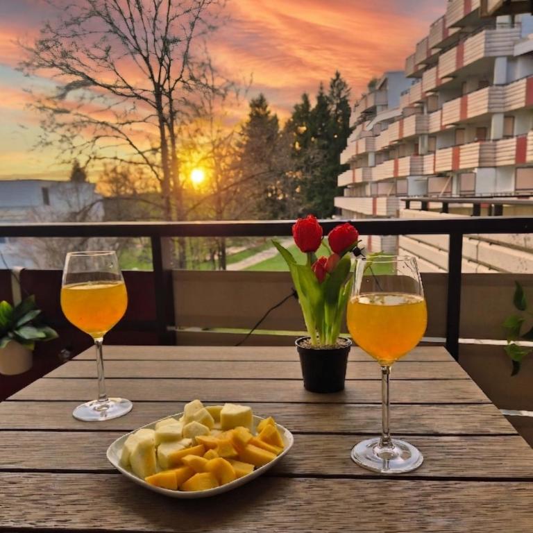 Fewo Turmfalke 2-Zimmer-Appartement mit Sauna und Schwimmbad - Apartment mit 1 Schlafzimmer - 14