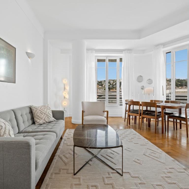Nice Renting - AUBER - Elegant Bright View Station AC Elevator - Appartement Familial 2 Chambres avec Vue - 2