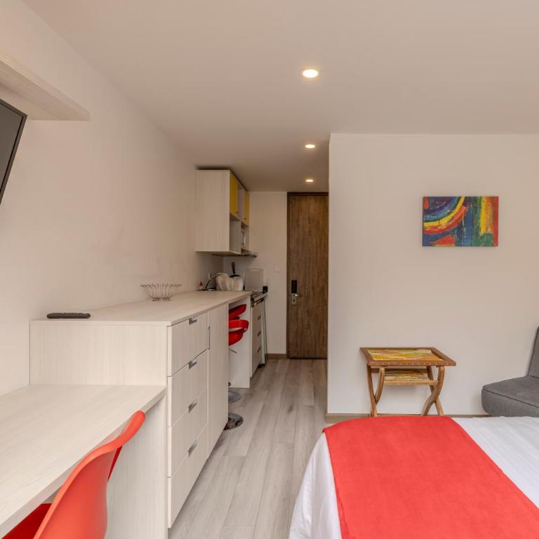 DAS HAUS INN modern studios & lofts en Chapinero Alto - Apartamento de 1 dormitorio - 7