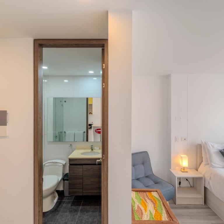DAS HAUS INN modern studios & lofts en Chapinero Alto - Apartamento de 1 dormitorio - 4