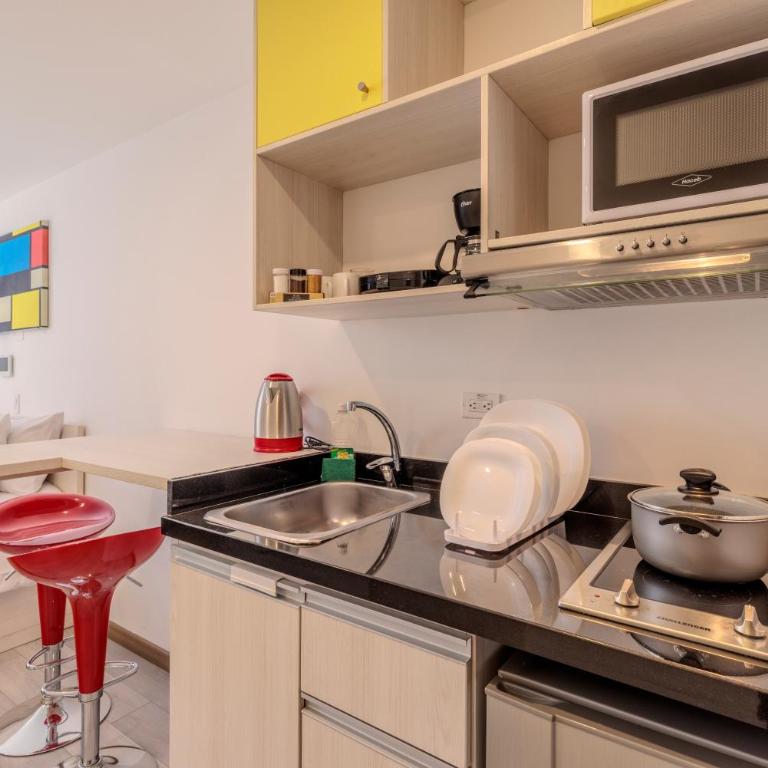 DAS HAUS INN modern studios & lofts en Chapinero Alto - Apartamento - 12