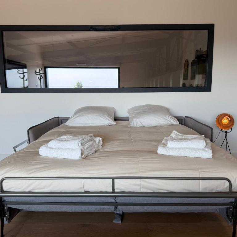 Logement insolite vue sur les avions de Biscarrosse Airpark - Apartment mit 2 Schlafzimmern und Aussicht - 14
