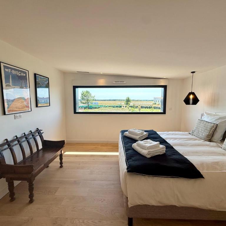 Logement insolite vue sur les avions de Biscarrosse Airpark - Apartment mit 2 Schlafzimmern und Aussicht - 8