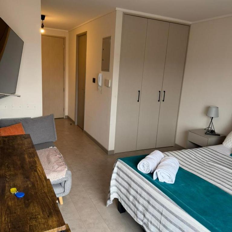 Dpto Ambiente en Ñuñoa Metro Irarrázabal WIFI - One-Bedroom Apartment - 10