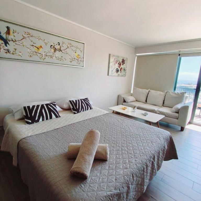 Apart Estudio Centro Vista al Mar - One-Bedroom Apartment - 15