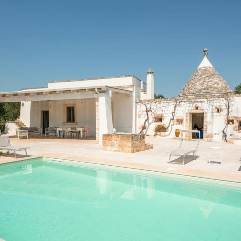 Trullo Vignaiolo with Private Pool in Ostuni - Three-Bedroom Apartment - 79