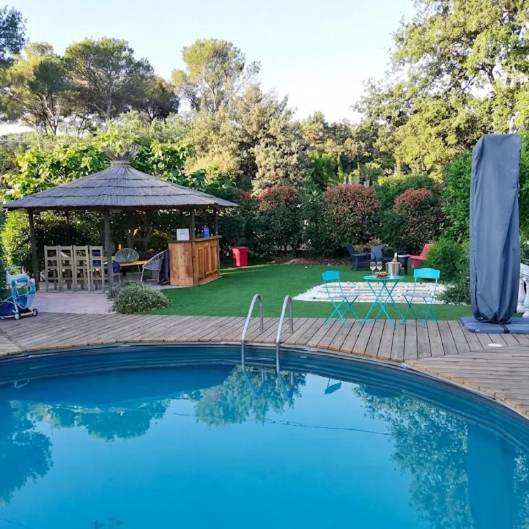 Studio avec chambre, piscine et terrasse au calme en pleine nature 8 personnes, Six-Fours-les-Plages Holy Riviera - Apartment mit 2 Schlafzimmern - 7