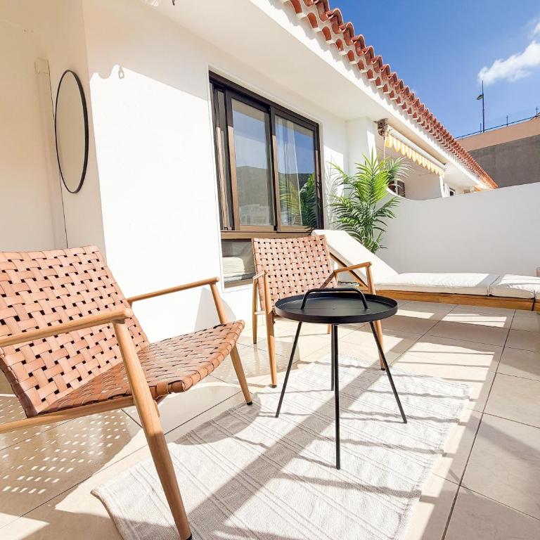 Coastal Modern Apartment Los Cristianos - Heated Pool, AC, Big Terrace - Appartamento con 1 Camera da Letto - 13