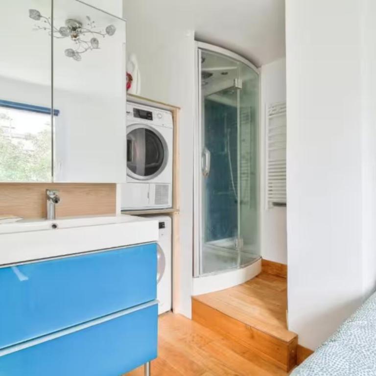 Studio vue privée - calme absolu - Paris 13 - Appartement 1 Chambre - 3