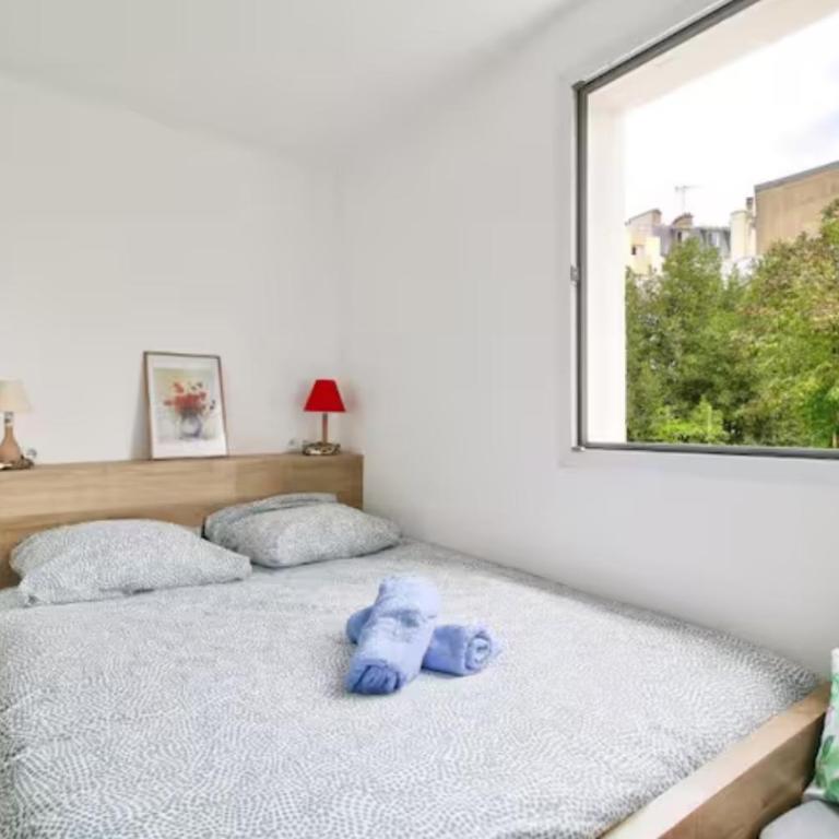Studio vue privée - calme absolu - Paris 13 - Appartement 1 Chambre - 4