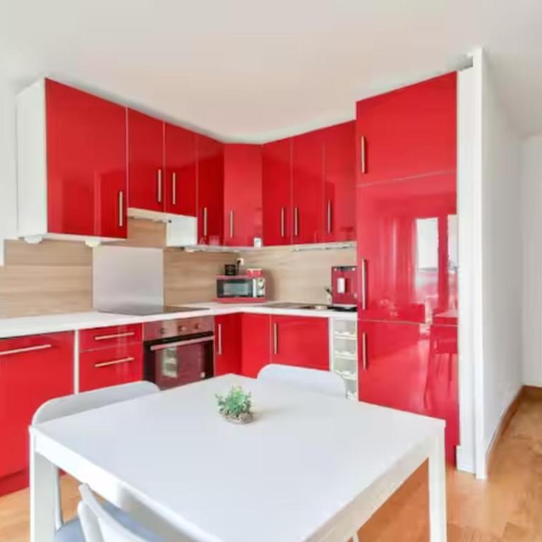 Studio vue privée - calme absolu - Paris 13 - Appartement 1 Chambre - 6