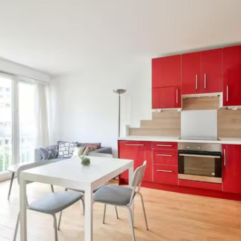 Studio vue privée - calme absolu - Paris 13 - Appartement 1 Chambre - 1