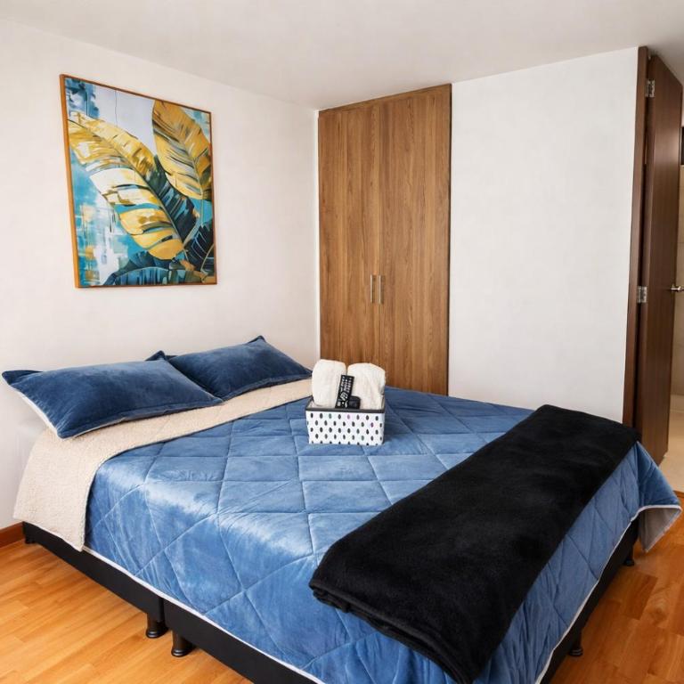 Apartaestudio con parqueadero cerca UPTC y Clínica Los Andes - Apartamento Estudio - 1 cama doble - 2