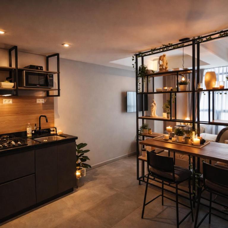 Modern Studio for 1 or 2 Guests Near Airport Free WiFi - Apartamento de 1 dormitorio - 2
