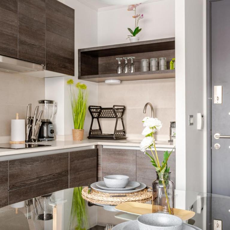 Departamento Suite moderno con ubicación privilegiada en el centro de Santiago, cercano a Palacio De La Moneda y lugares turísticos de la ciudad CON AIRE ACONDICIONADO - One-Bedroom Apartment - 6