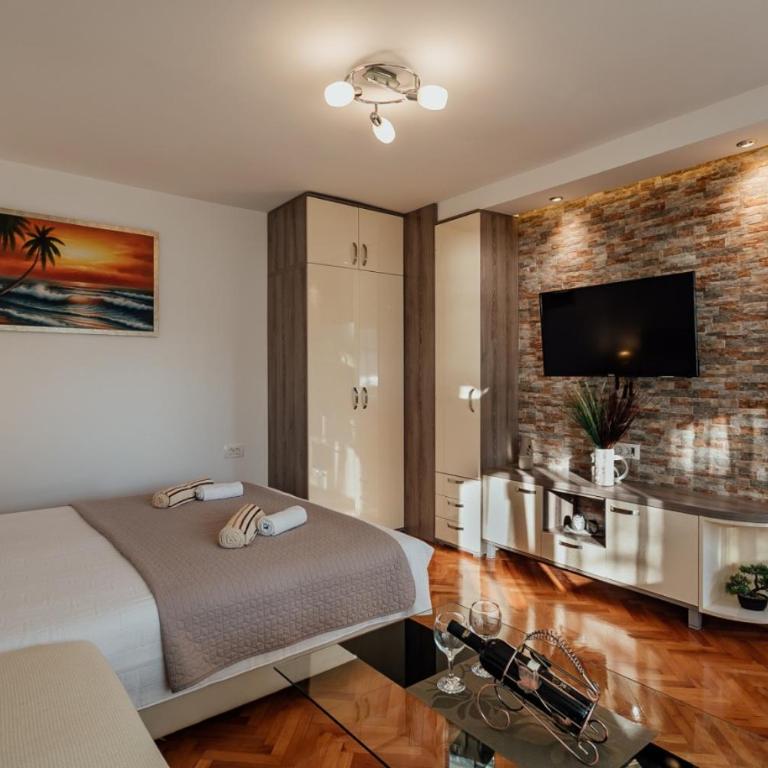 Suncani Skalini- Beachfront Retreat - Apartman sa 1 Spavaćom Sobom - 9