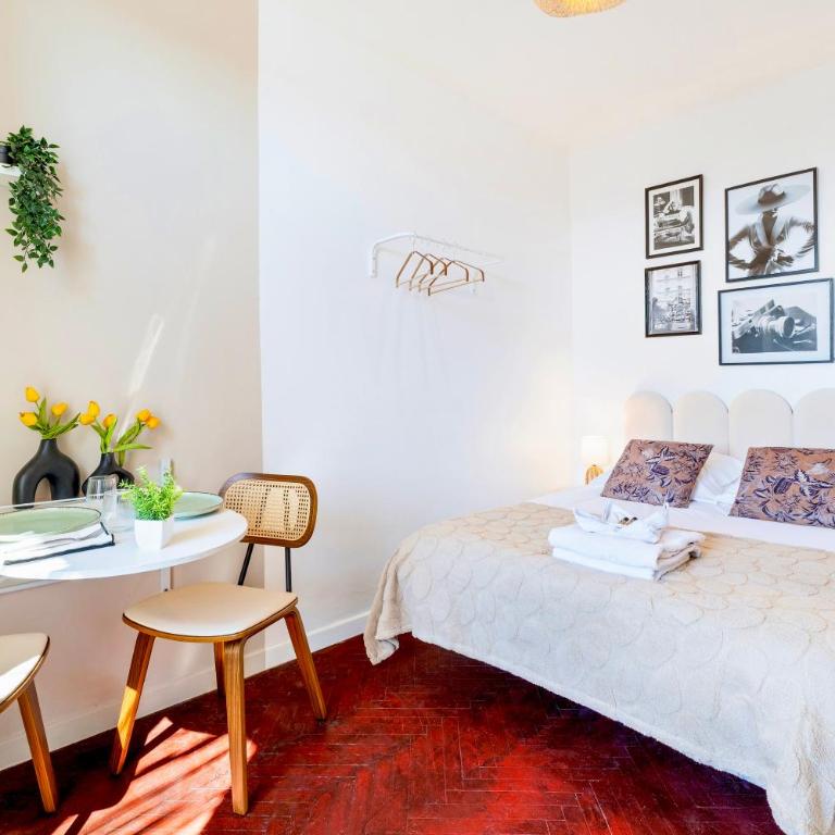HYPER Centre - Balcon - Calme - Climatisation - Wifi - Tramway - Cuisine équipé - Appartement 1 Chambre - 3