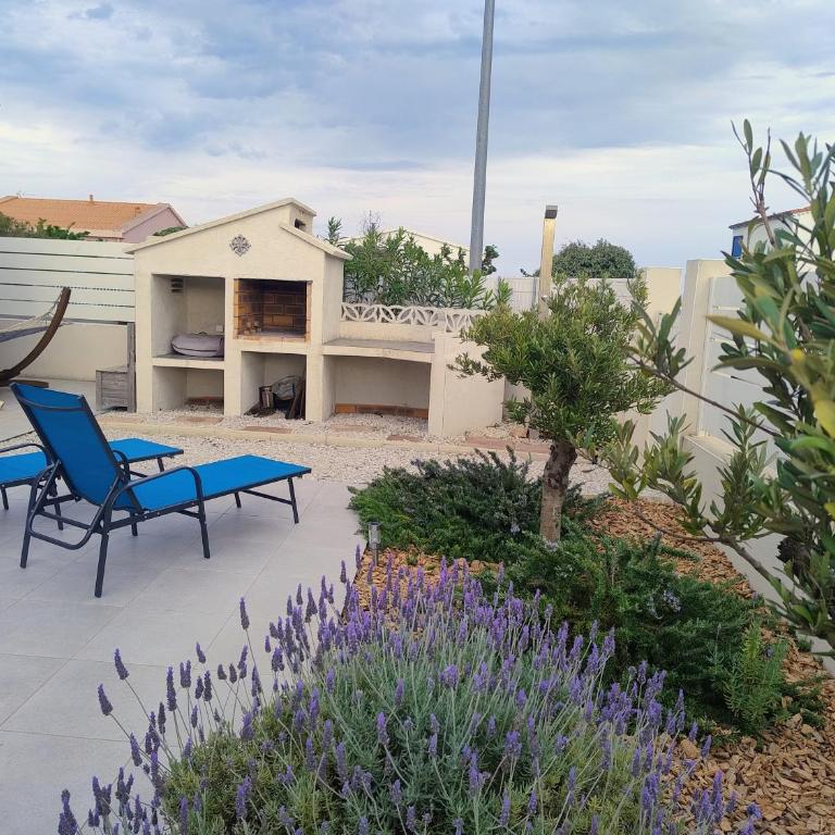 Villa 50 metres de la mer, Wi-Fi - Maison 2 Chambres - 5