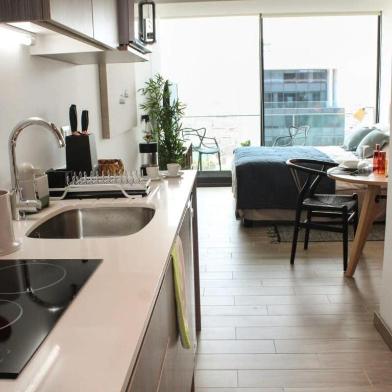 HOM I Studio frente al mall I Equipado I Wifi - Apartment - 7