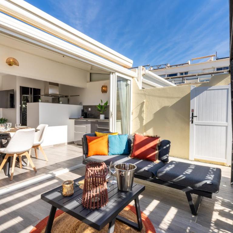 Urban Muse - Villa cosy - terrasse - Port Nature Village Naturiste - parking - Apartment mit 1 Schlafzimmer - 9