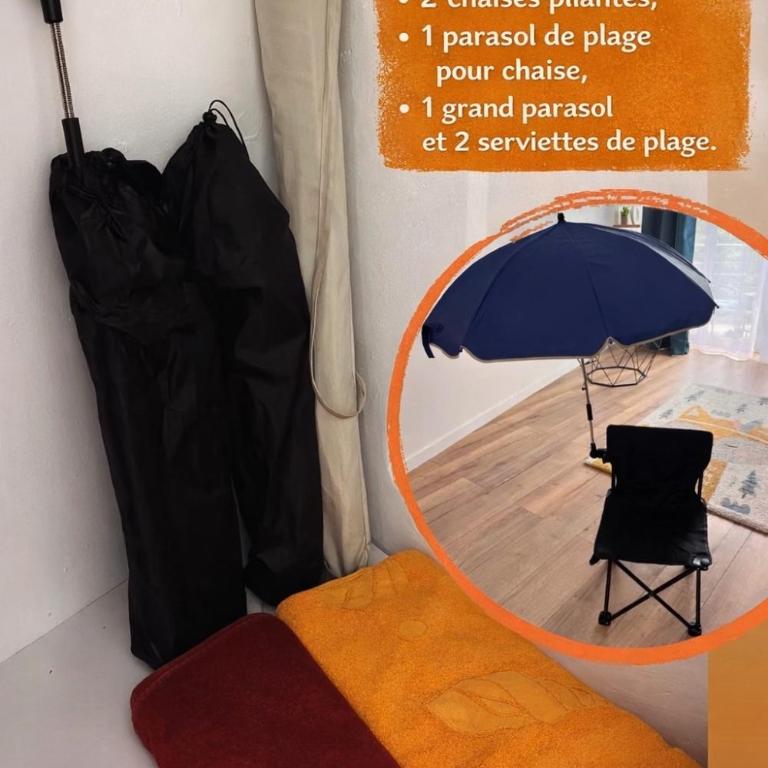 De Gaulle 2 pièces Сentral Appartement - Apartment mit 1 Schlafzimmer - 3