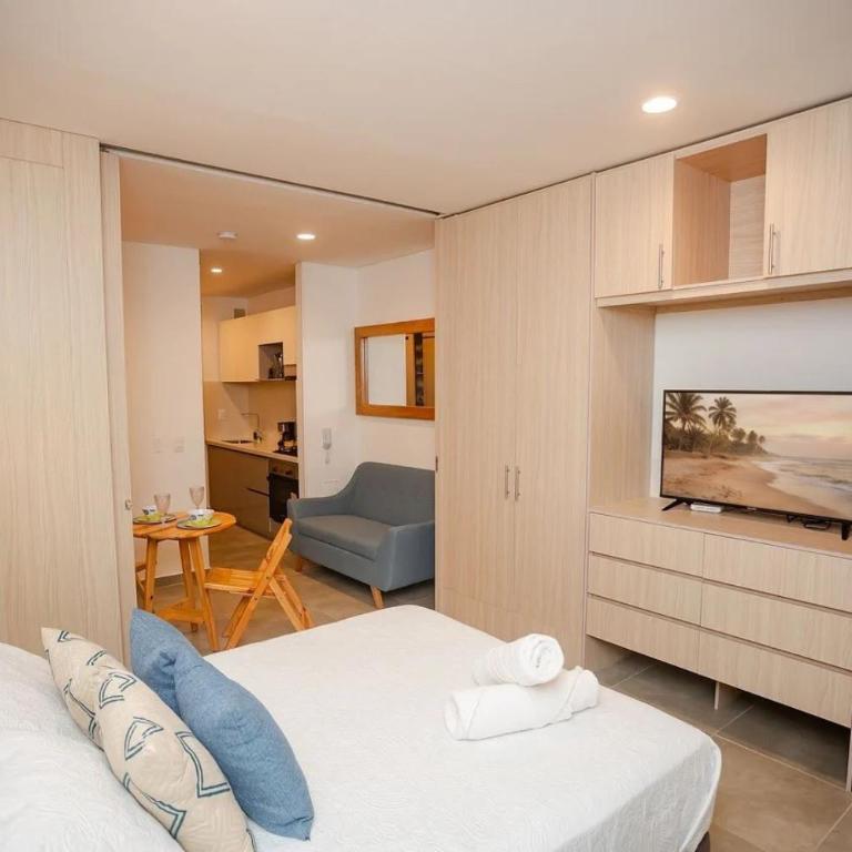 Apartamentos Salguero Suite - Cerca al Mar by SOHO - Apartamento con vistas a la ciudad - 6