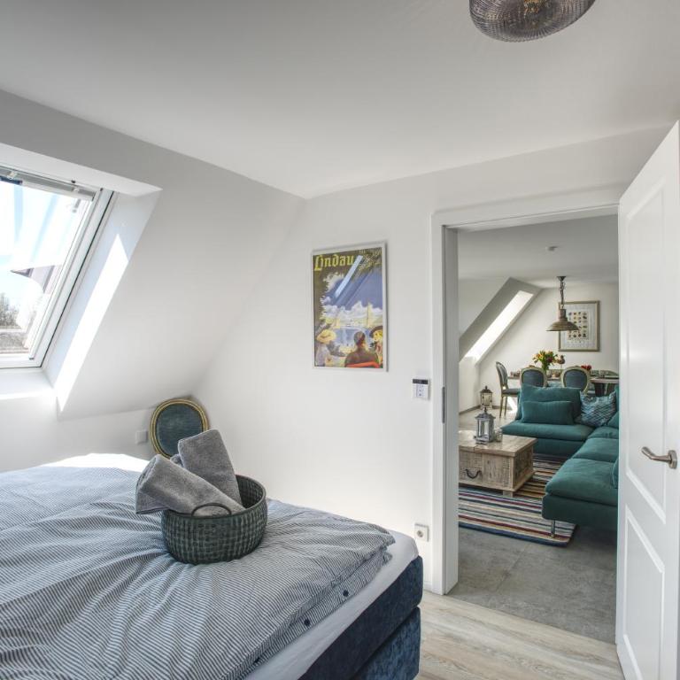 Lakeside Oasis - Ferienwohnung nahe Bodensee, Lindau und Bregenz - Duplex Apartment - 9