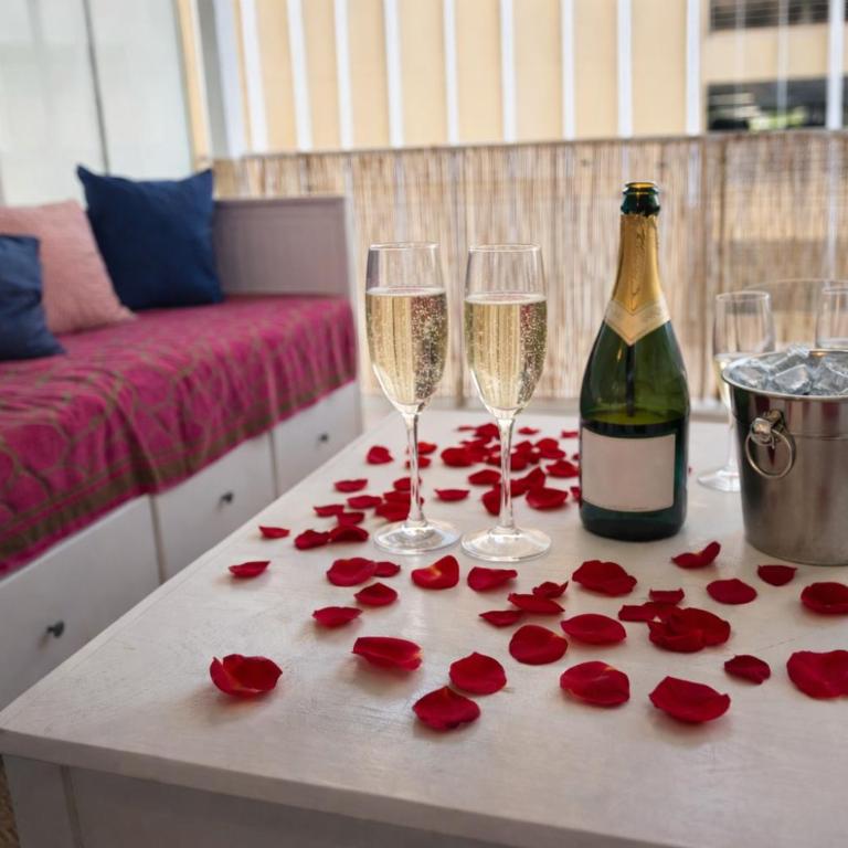 Tiare Tahiti-Balcon privé-Centre Reims - Estudio Deluxe - 1