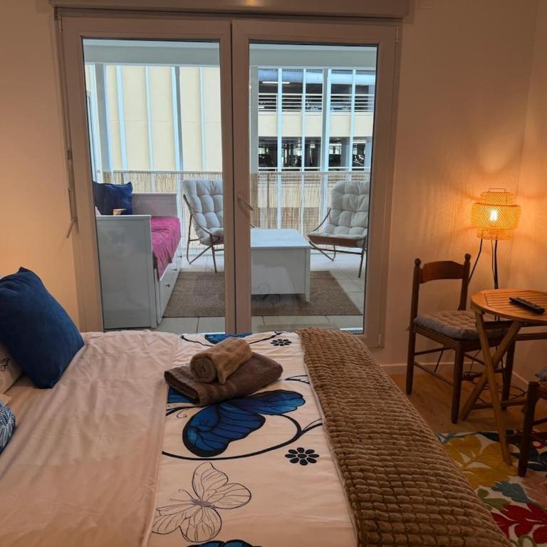 Tiare Tahiti-Balcon privé-Centre Reims - Estudio Deluxe - 29