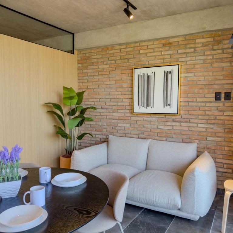 Luxury Loft with Balcony near Midtown Providencia 303 - Apartamento de 1 dormitorio - 4