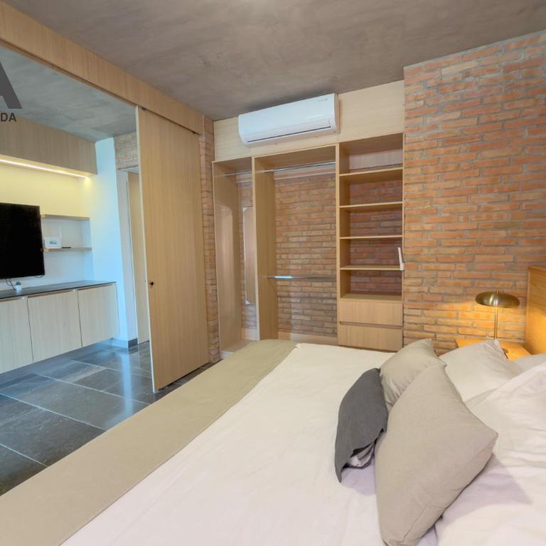 Luxury Loft with Balcony near Midtown Providencia 303 - Apartamento de 1 dormitorio - 11