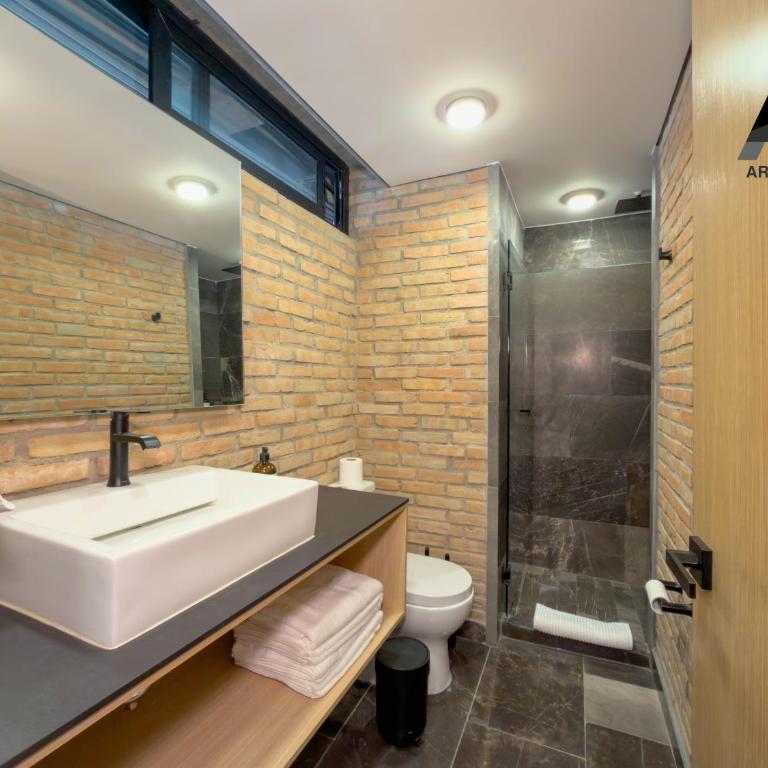 Luxury Loft with Balcony near Midtown Providencia 303 - Apartamento de 1 dormitorio - 12