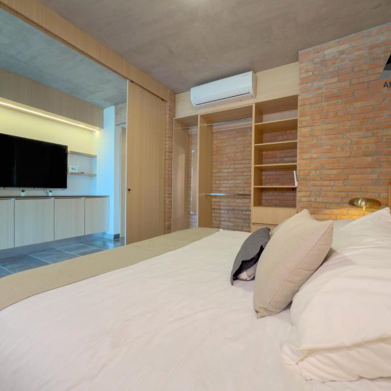 Luxury Loft with Balcony near Midtown Providencia 303 - Apartamento de 1 dormitorio - 22