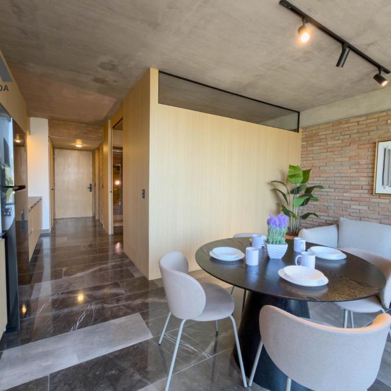 Luxury Loft with Balcony near Midtown Providencia 303 - Apartamento de 1 dormitorio - 24