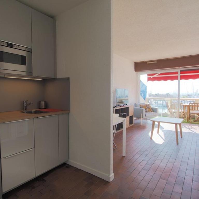 Studio avec parking, vue port - 2 pers. - FR-1-874-26 - Estudio - 3