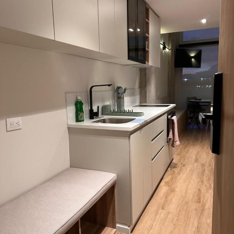Loft estilo moderno-embajada americana-corferias - Apartamento de 1 dormitorio - 13