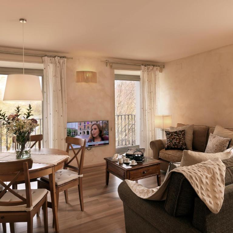 Apartaments Boutique la Torreta del Llac - Apartment mit 2 Schlafzimmern, Balkon und Seeblick - 17