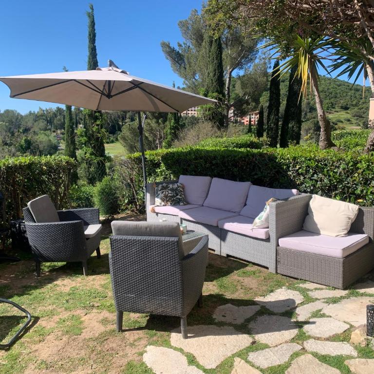 Appartement Esprit ZEN , jardin Clos Terrasse,4 Piscines Plages,Climatisation et Parking - Apartment mit 1 Schlafzimmer - 14