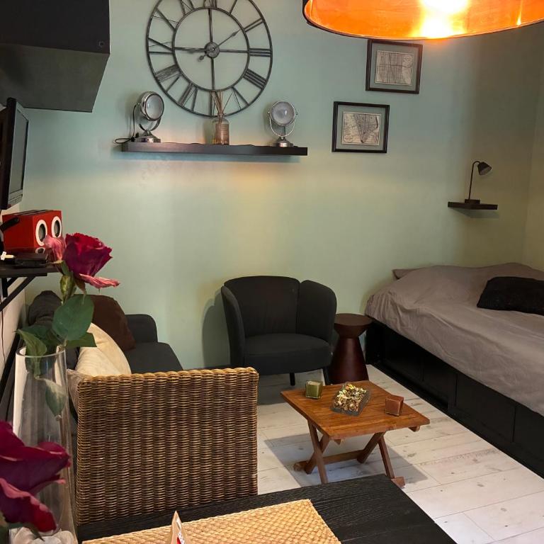 Studio tout équipé, emplacement idéal - One-Bedroom Apartment - 5